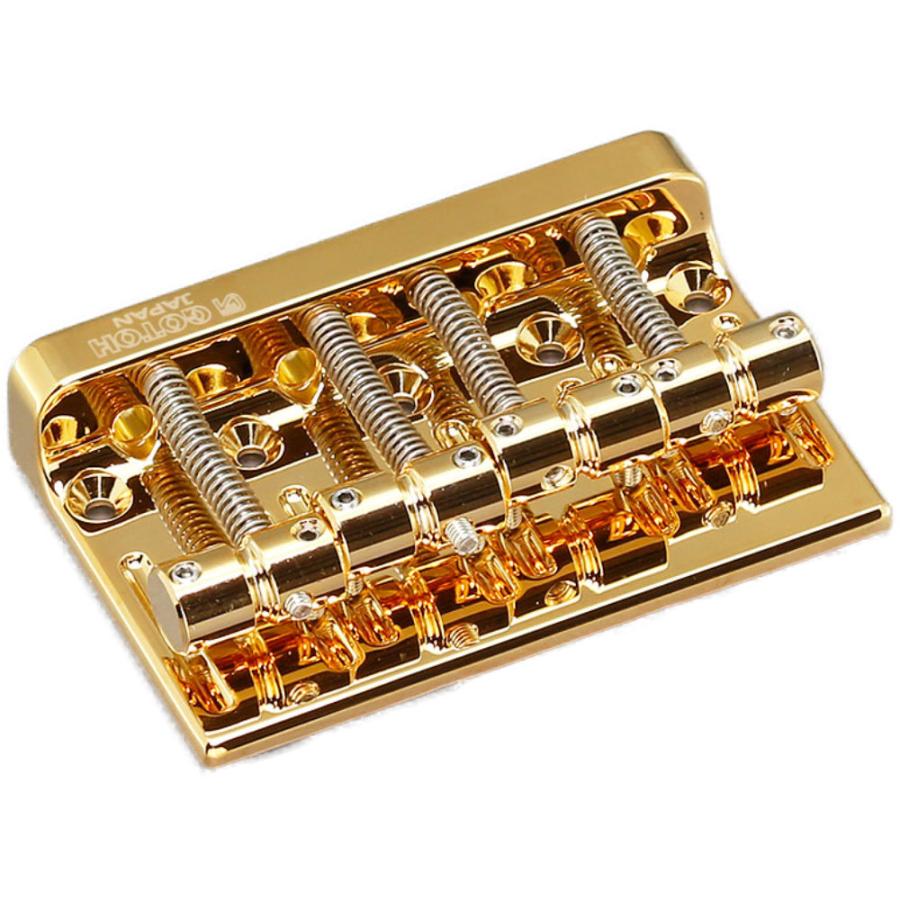 ゴトー GOTOH 201B-4-G ベース用ブリッジ ゴールド