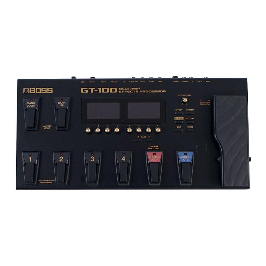 BOSS GT-100 マルチエフェクター　中古 BOSS（楽器、器材） 【中古】 マルチエフェクター BOSS ボス GT