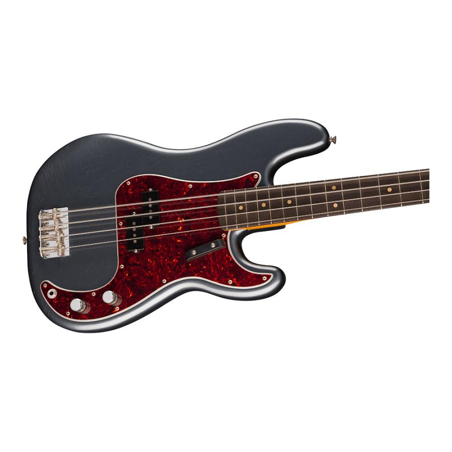 Fender フェンダー Limited Edition Vintera II Road Worn '60s Precision Bass RW Charcoal Frost Metallic エレキベース_2