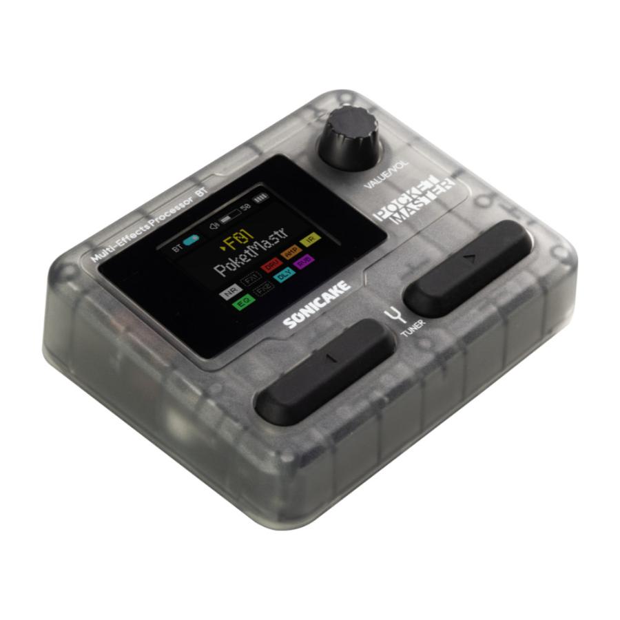 ソニケーキ Sonicake Pocket Master QME-10TBK クリアブラック マルチ
