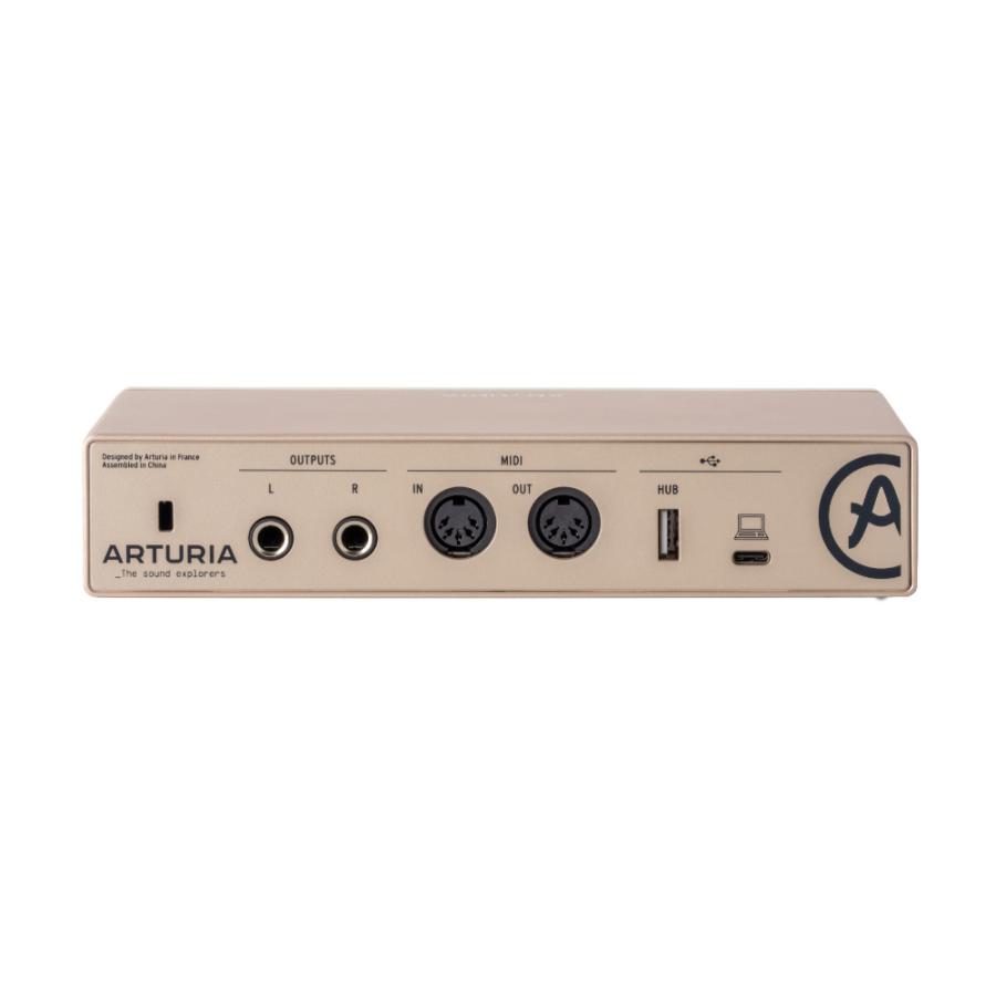 ARTURIA MINIFUSE 2 Champagne オーディオインターフェイス ミニフューズの画像