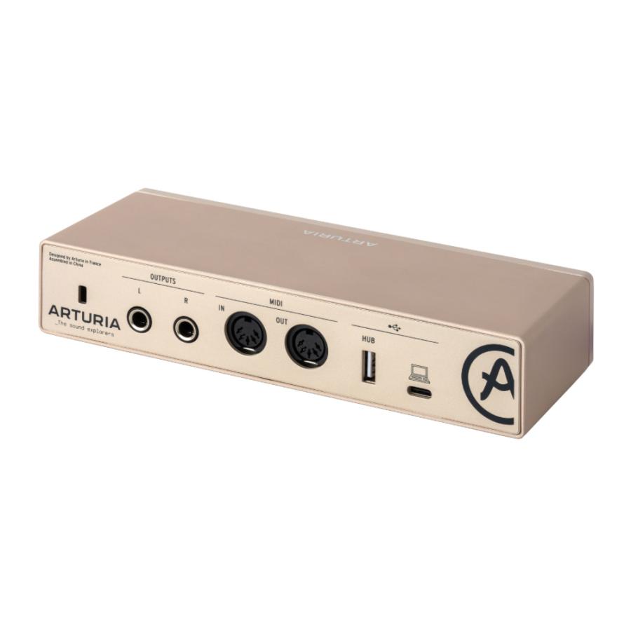 ARTURIA MINIFUSE 2 Champagne オーディオインターフェイス ミニフューズの画像