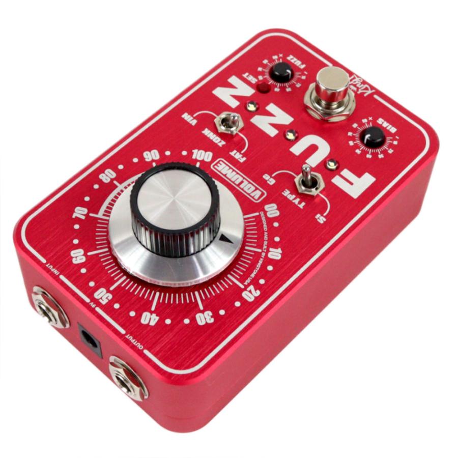 KING TONE GUITAR miniFUZZ V2 Red ギターエフェクター : chuya-online