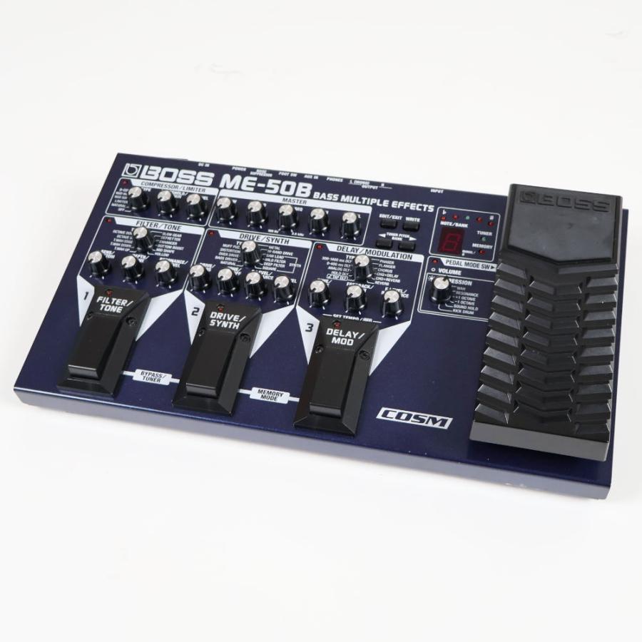 M7148 BOSS ボス ME-50B ベース用マルチエフェクター 初心者にもおすすめのベース・マルチエフェクター BOSS ME-50B