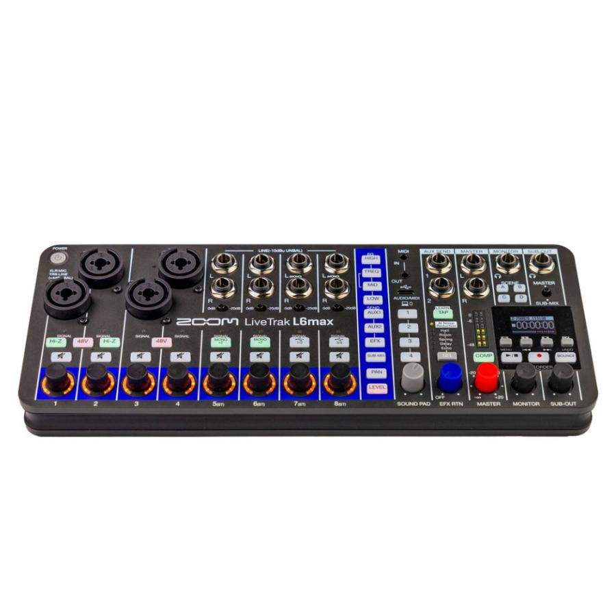 ズーム（zoom） LIVETRAK L6max 12ch デジタルミキサー＆レコーダー