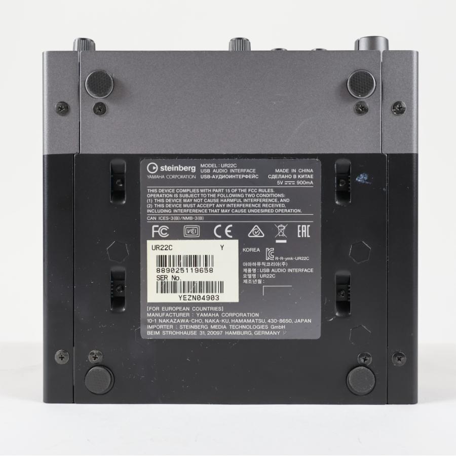 【中古】steinberg UR22C オーディオインターフェース Steinberg 【中古】 オーディオインターフェイス Steinberg