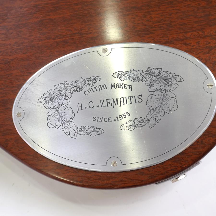 中古 エレキギター Zemaitis Custom Shop CS24PF RING CHESS パール