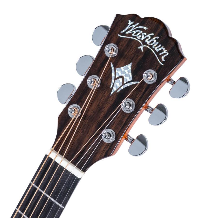Washburn アコースティックギター ハードケース付きつるの剛士サイン入り