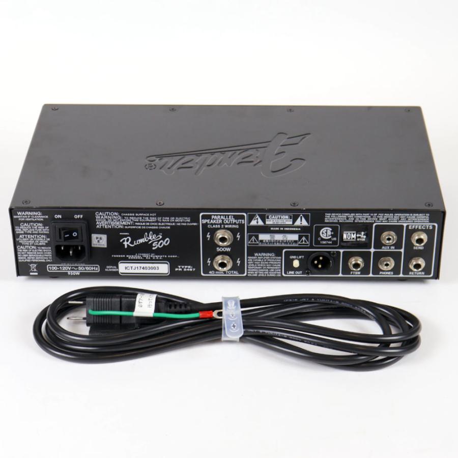 ベース Fender Rumble 500 HEAD Fender 中古 ベースアンプヘッド FENDER Rumble 500 Head