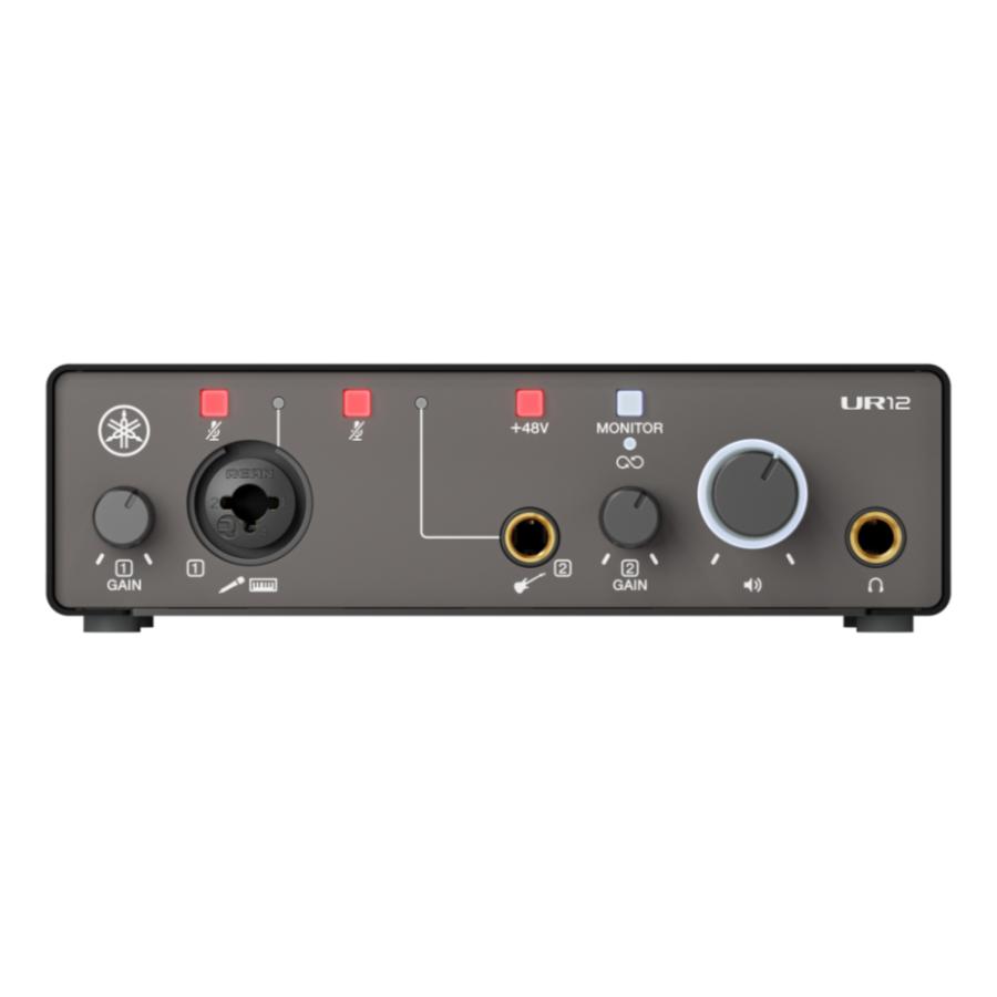 YAMAHA ヤマハ UR12MK3 B USBオーディオインターフェース ブラックの画像