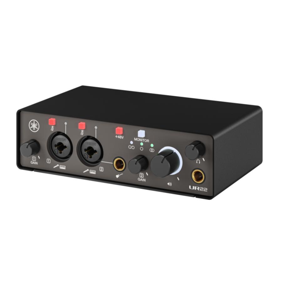 YAMAHA ヤマハ UR22MK3 B USBオーディオインターフェース ブラックの画像