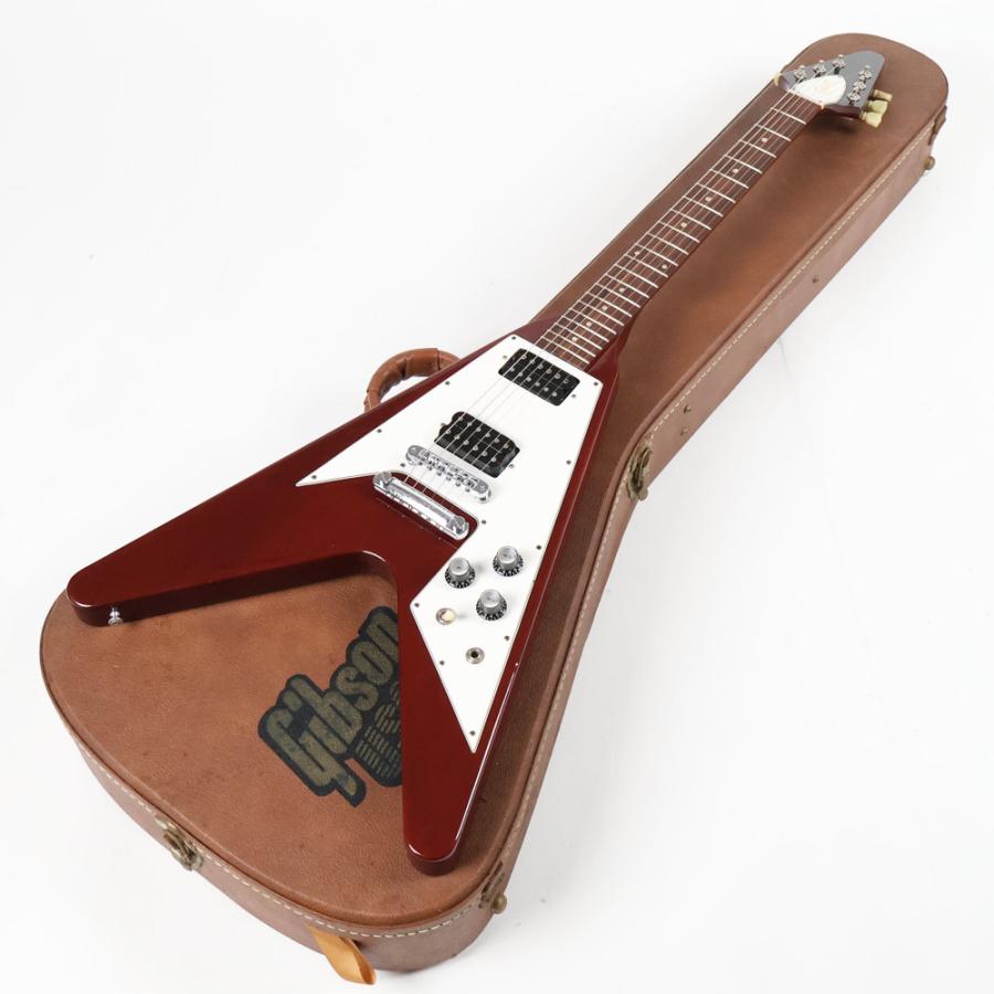 Gibson '67 Flying V 1993年製 フライングV Gibson USA 1993年製 Flying V'67 Black USED 良好 - Teenarama