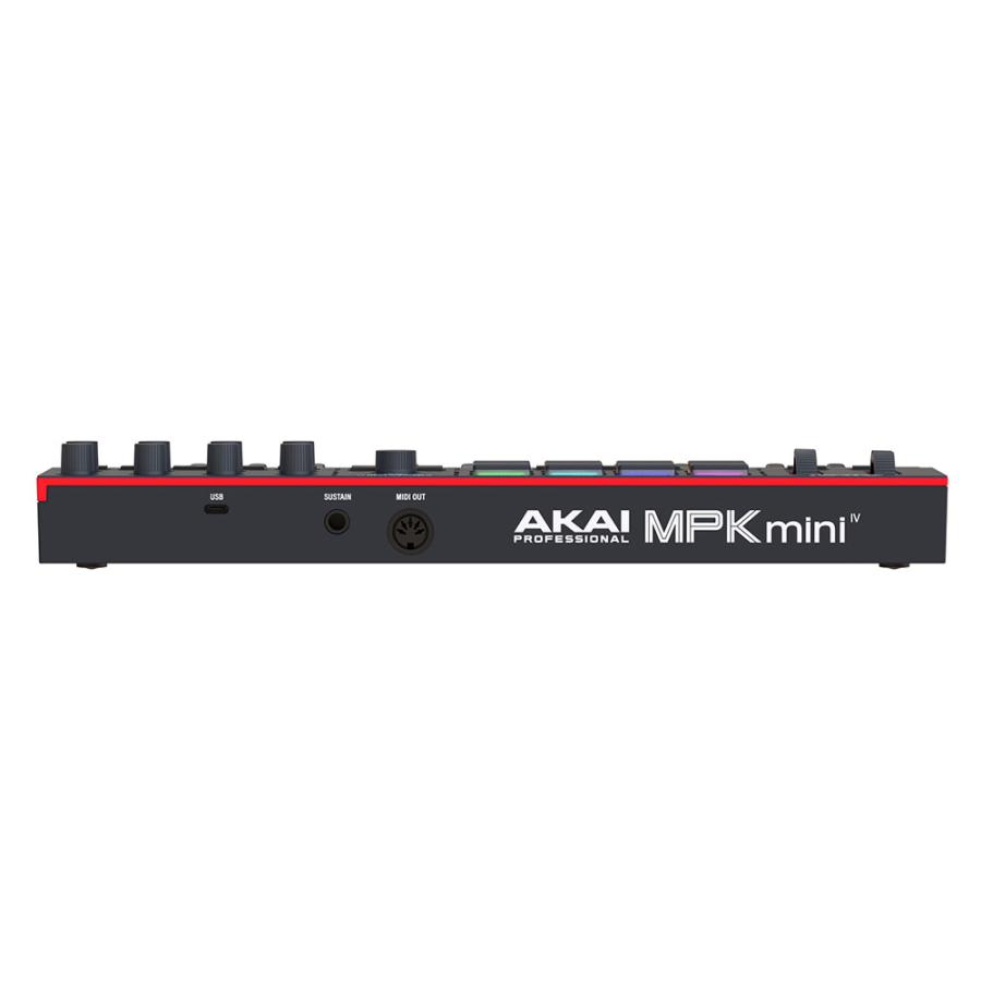 AKAI professional アカイプロフェッショナル MPK mini IV Black 25
