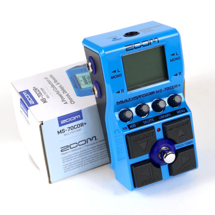 中古 ZOOM MS-70CDR+ MultiStomp ギター マルチエフェクター