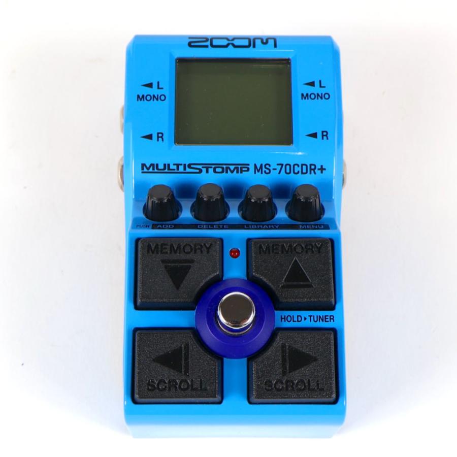中古 ZOOM MS-70CDR+ MultiStomp ギター マルチエフェクター