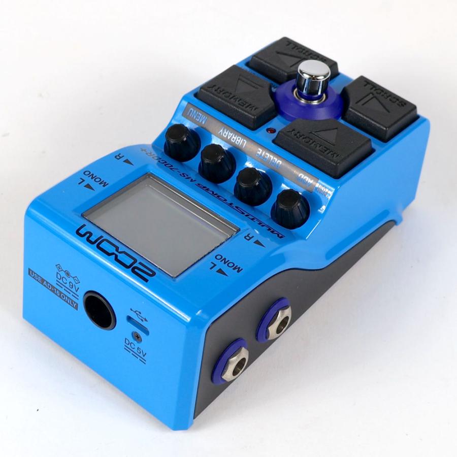 中古 ZOOM MS-70CDR+ MultiStomp ギター マルチエフェクター
