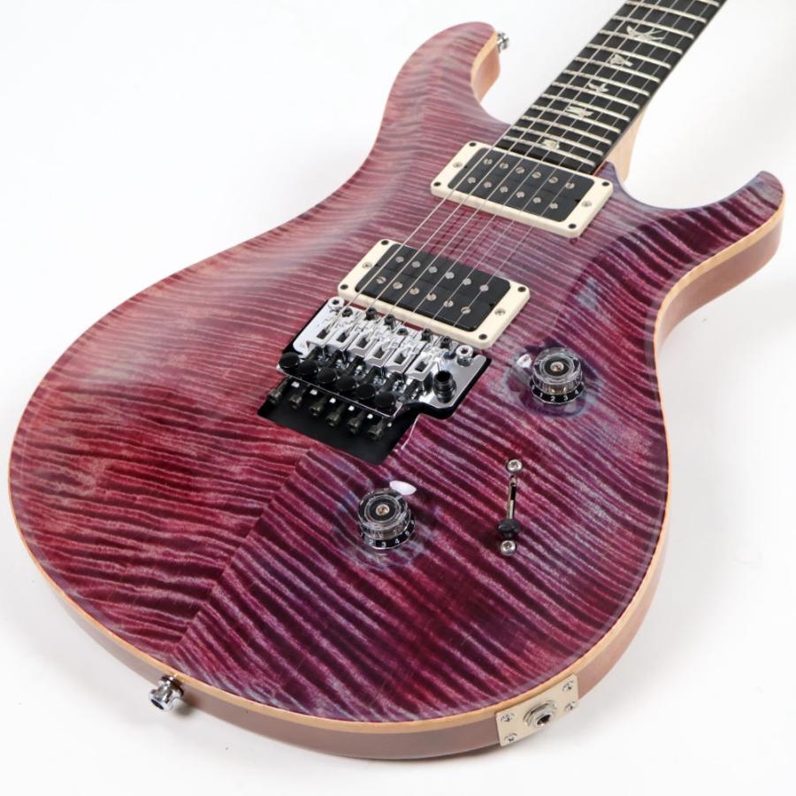 中古 エレキギター PRS Custom 24 Floyd Rose 10Top Violet Flame