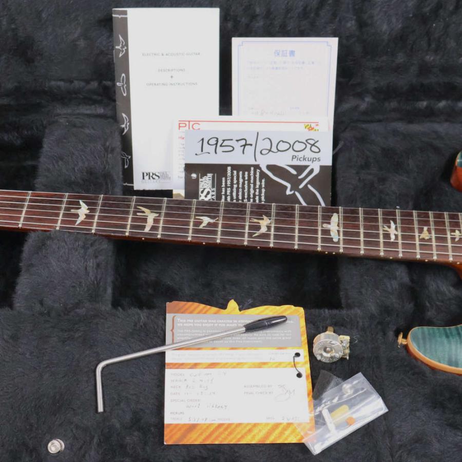 中古 エレキギター PRS KID Limited Custom 24 Wood Library 10Top