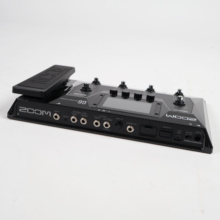 G6 ZOOM 中古完動美品 ズーム マルチエフェクター ズーム(楽器) 中古 エフェクター ZOOM G6 ギターマルチ