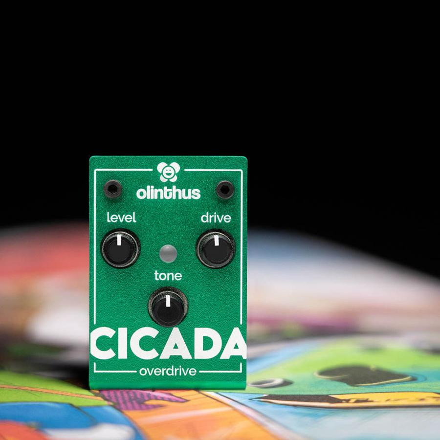 エフェクター Olinthus CICADA 超小型エフェクター オーバードライブ