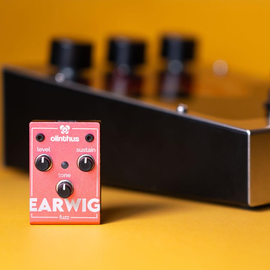 エフェクター Olinthus EARWIG 超小型エフェクター ファズ Fuzz