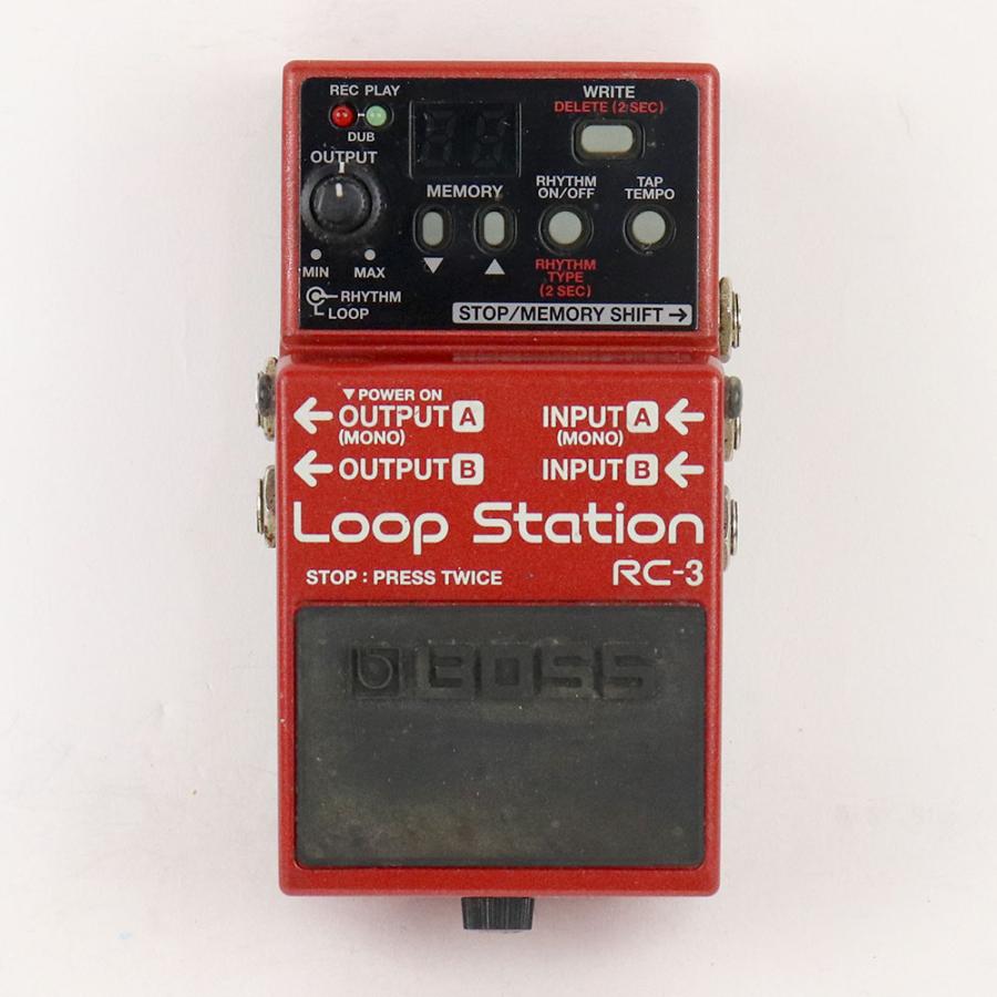 BOSS Loop Station RC-3ループステーション 中古エフェクター BOSS（ボス） 中古 Loop Station RC-3 ルーパー エフェクター : chuya