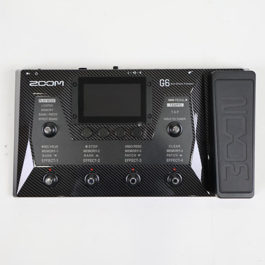 中古 エフェクター ZOOM G6 ギターマルチエフェクター ズーム
