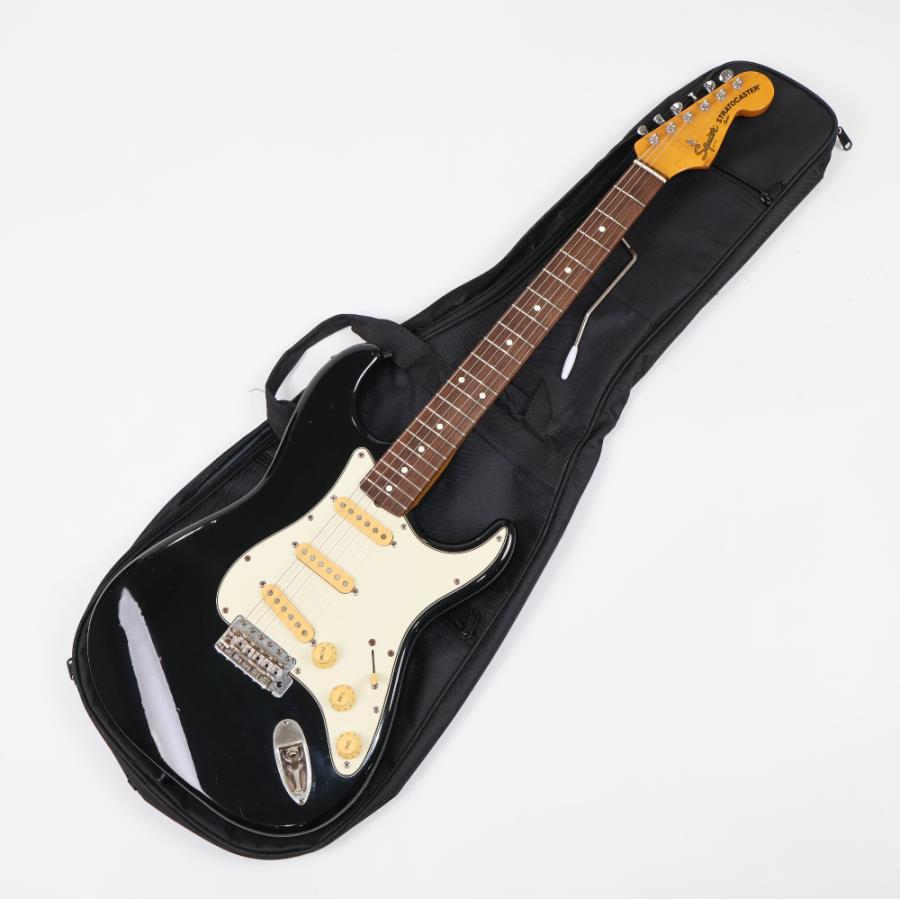 中古 Squier by Fender スクワイヤー SST-36 Stratocaster Black 1984