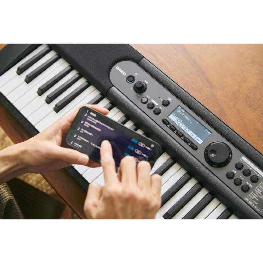 CASIO（カシオ） Casiotone LK-540BK 61鍵盤 光ナビゲーション カシオ