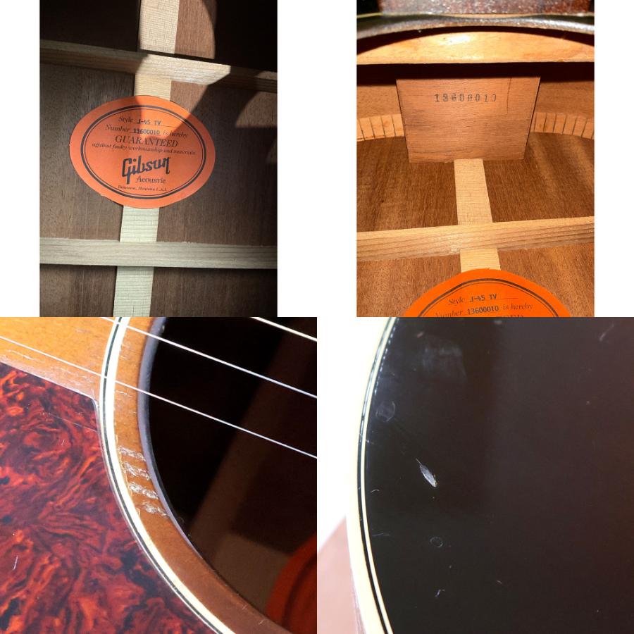 中古 アコースティックギター Gibson J-45 True Vintage Vintage Sunburst Mod. 2010年製の画像