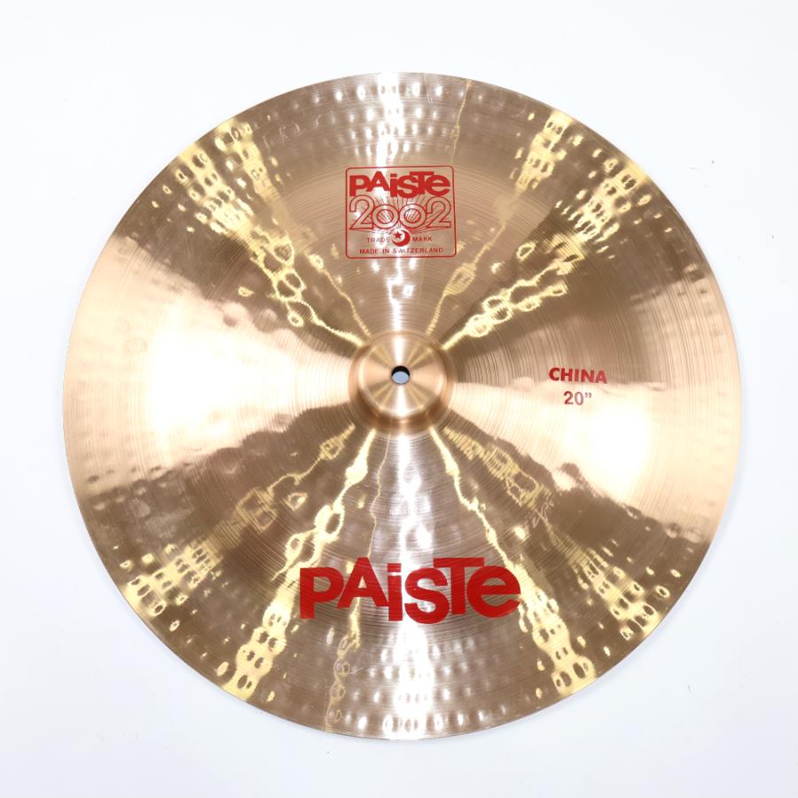中古 チャイナシンバル パイステ PAISTE 2002 China 20インチ : chuya