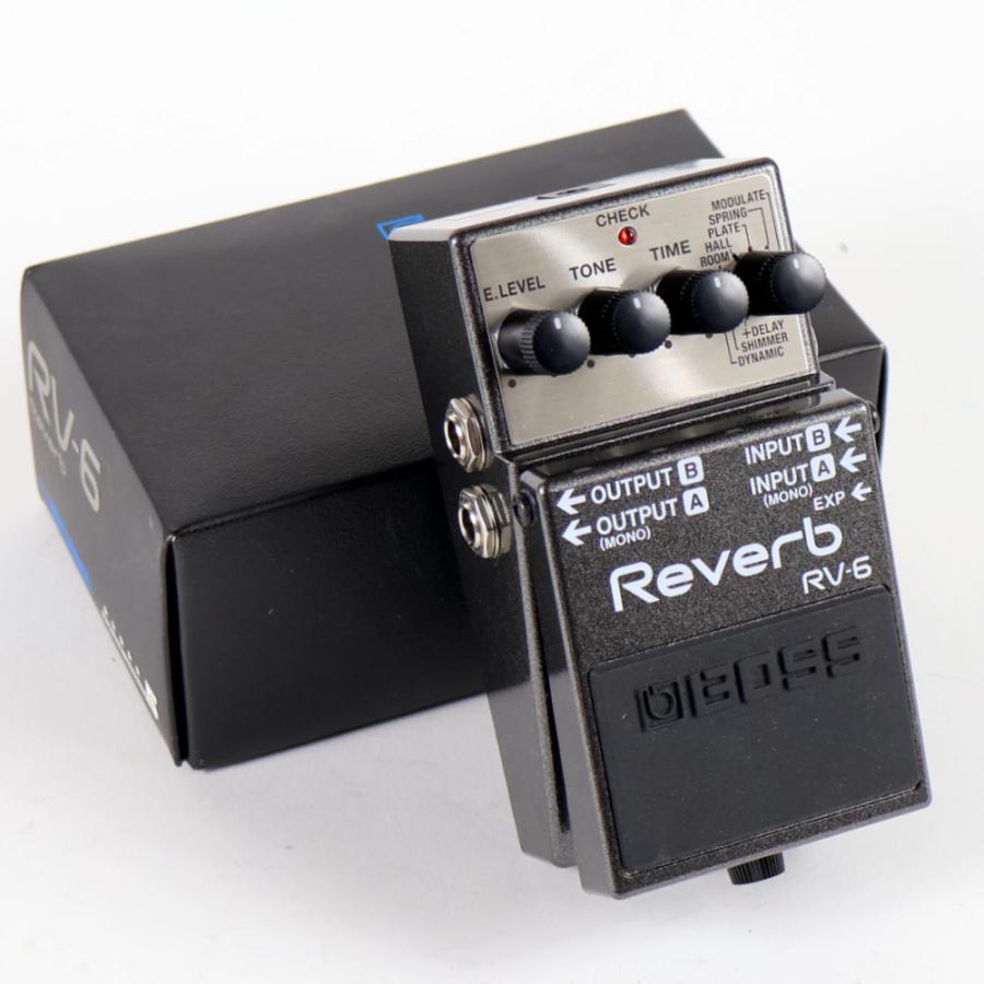 【ほぼ未使用美品】BOSS ( ボス ) / RV-6 リバーブ Amazon | BOSS ボス Reverb RV-6 | ディレイ・リバーブ | 楽器・音響機器