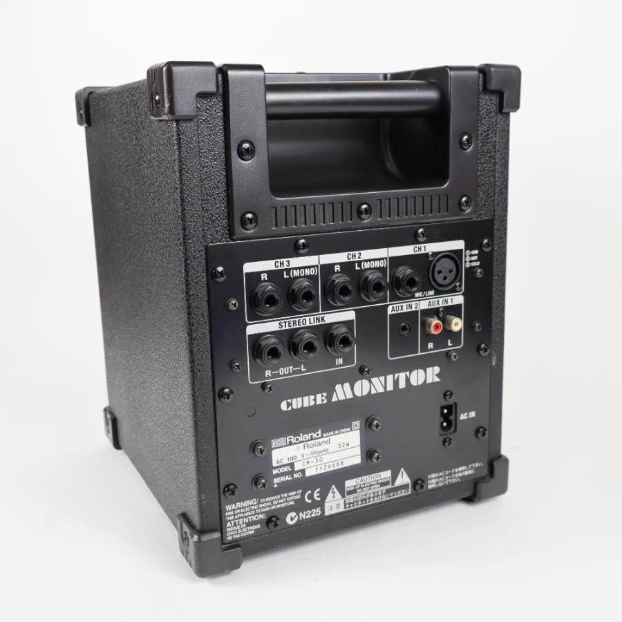 美品 Roland CUBE MONITOR CM-30 中古現状品 Roland CM-30 Cube Monitor (ローランド CM30 モニタースピーカー