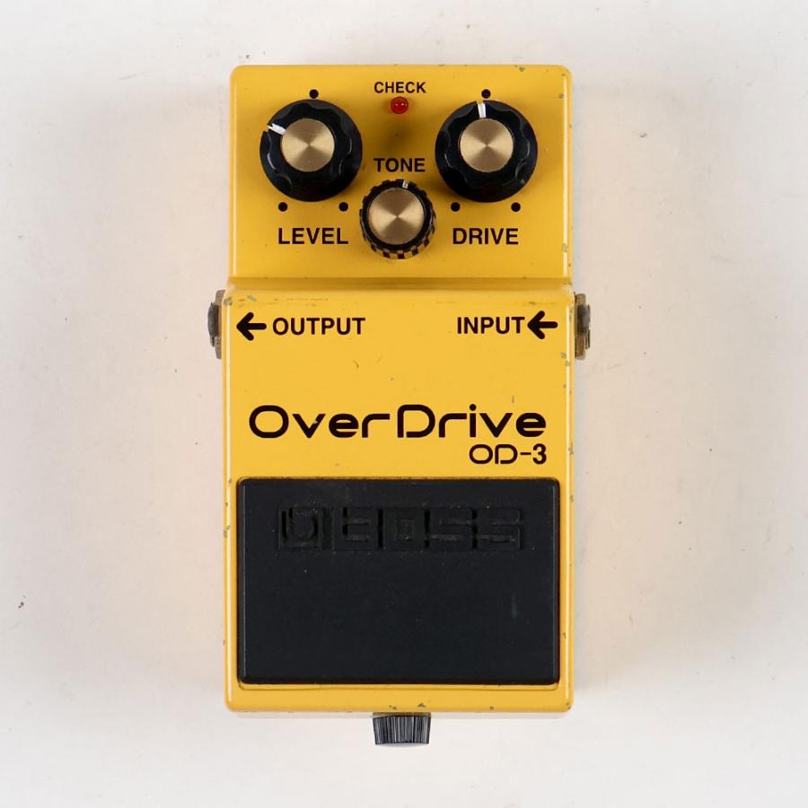 BOSS OverDrive OD-3 ギターエフェクター 中古品 BOSS（ボス） 中古 オーバードライブ エフェクター BOSS OD-3 Over