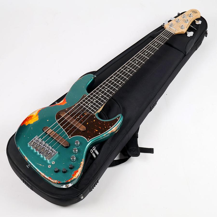 中古 Xotic エキゾチック XJ-1T 6st Ash/R Sherwood Green over Cherry