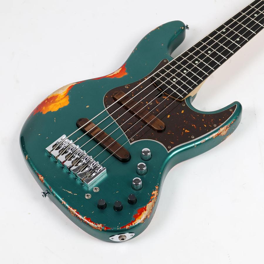 中古 Xotic エキゾチック XJ-1T 6st Ash/R Sherwood Green over Cherry