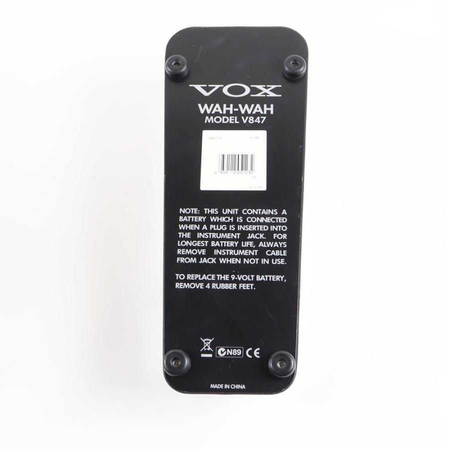 中古 ワウペダル VOX V847 ギターエフェクター VOX(ヴォックス) / V847