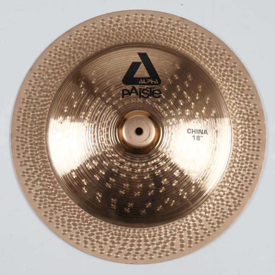 楽器、器材 チャイナシンバル パイステ PAISTE ALPHA CHINA 18インチ