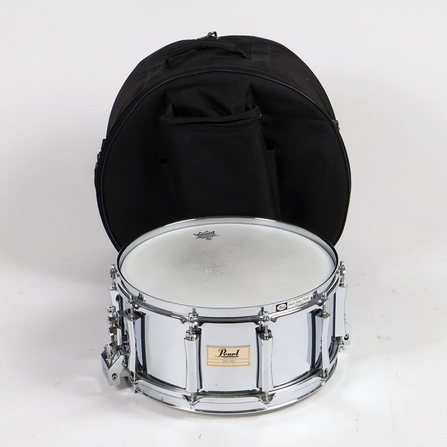 Pearl 中古 スネアドラム パール Pearl Steel shell 14x6.5 Made in