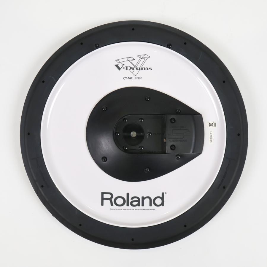 中古 V-Cymbal ローランド ROLAND CY-14C V-CYMBAL CRASH クラッシュ用シンバルパッドの画像