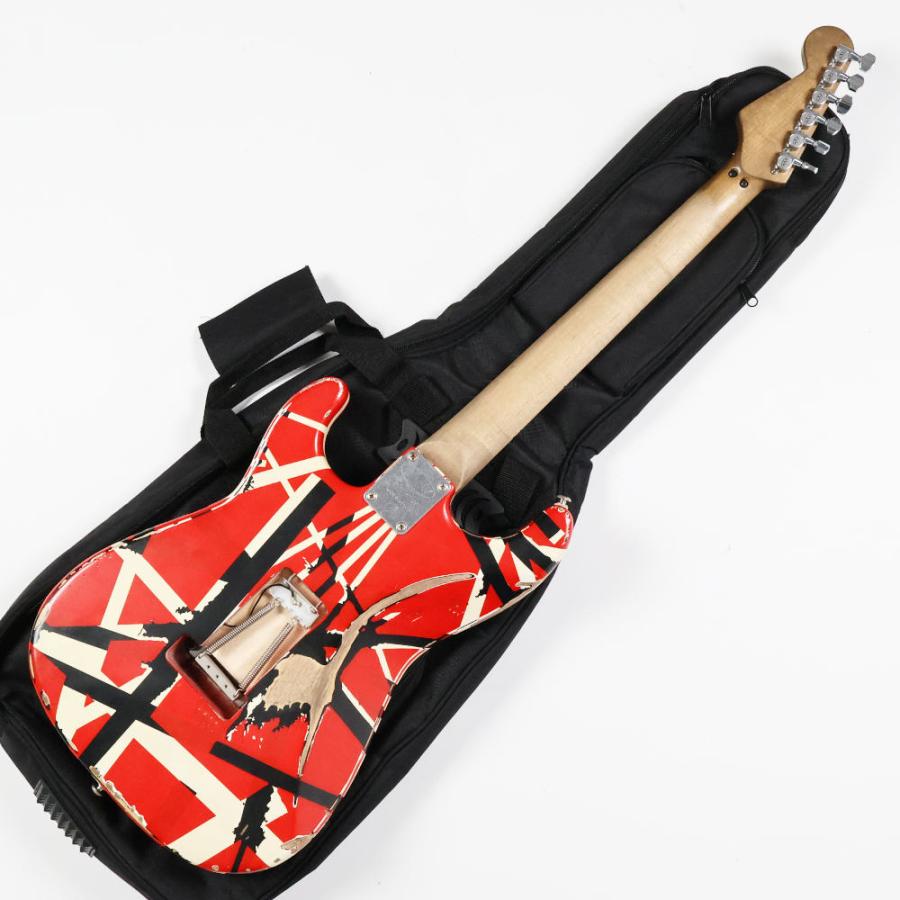 中古 エレキギター EVH Striped Series Frankenstein Frankie Red with