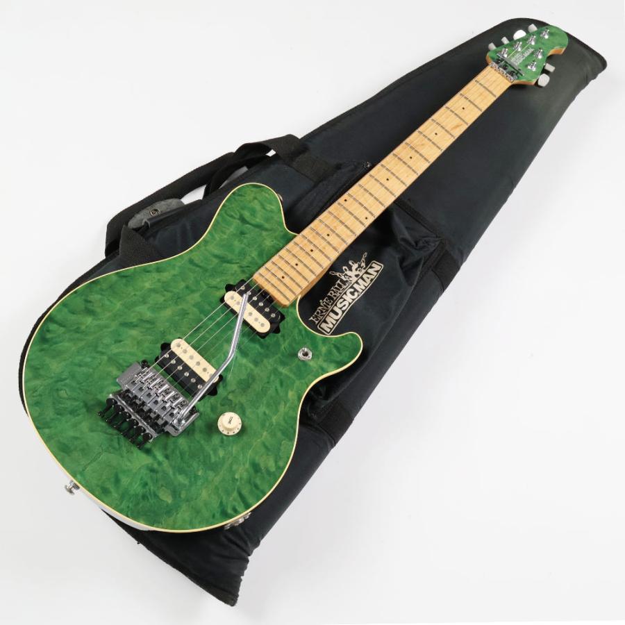 Music Man 中古 エレキギター Music Man AXIS EX Trans Green 1997年製