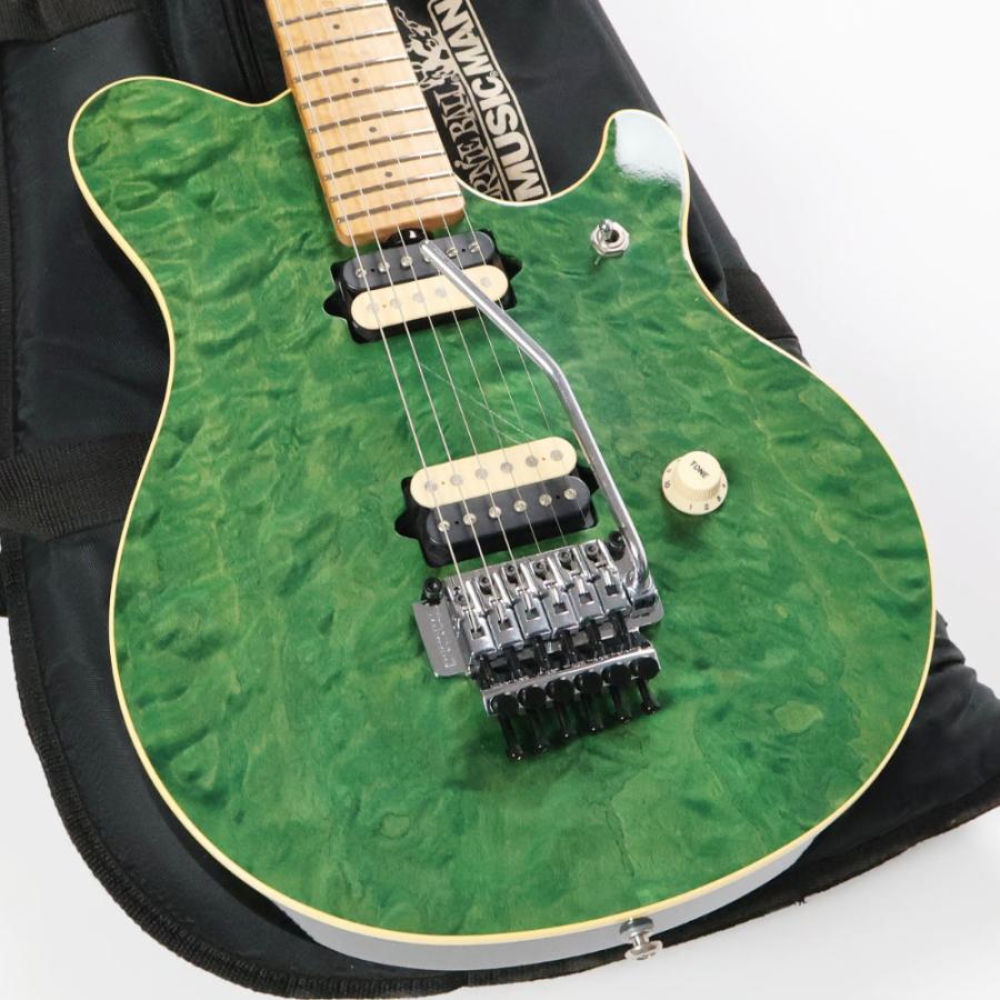Music Man 中古 エレキギター Music Man AXIS EX Trans Green 1997年製