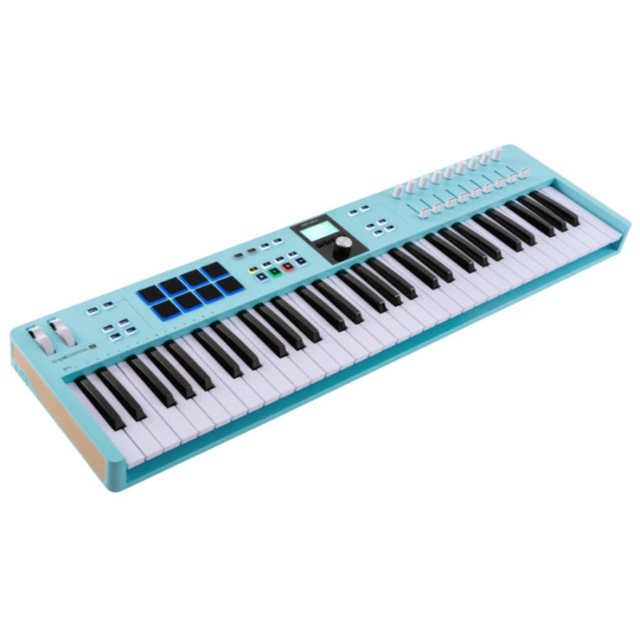 ARTURIA アートリア KeyLab Essential 61 mk3 Aquamarine 61鍵 MIDIキーボード Analog Lab など豊富なバンドルソフトつき_1