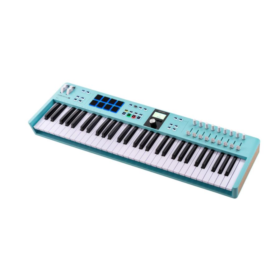 ARTURIA アートリア KeyLab Essential 61 mk3 Aquamarine 61鍵 MIDIキーボード Analog Lab など豊富なバンドルソフトつき_2