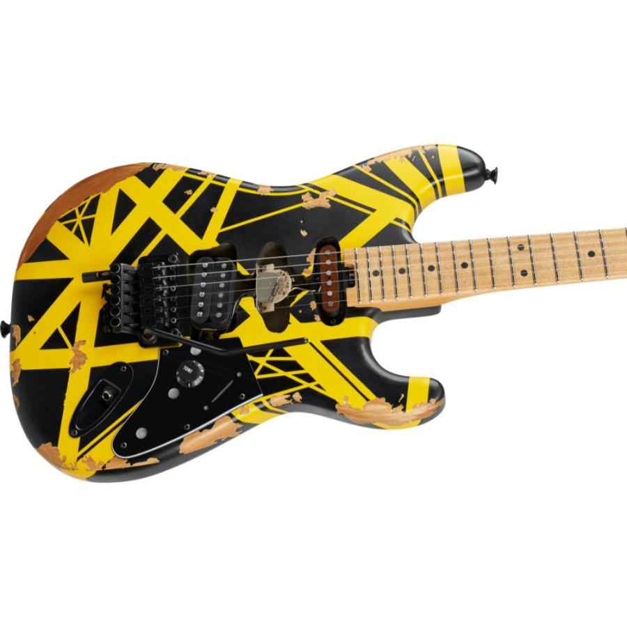 EVH イーブイエイチ Limited Edition Striped Series Frankenstein