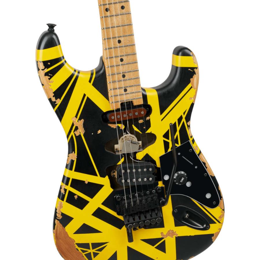 EVH イーブイエイチ Limited Edition Striped Series Frankenstein