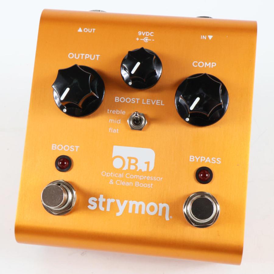 中古 コンプレッサー ブースター STRYMON OB.1 Optical Compressor & Clean Boost ストライモン ...