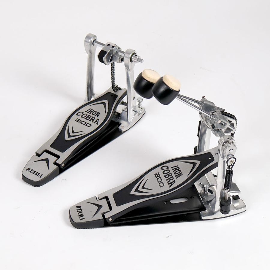 楽器、器材 ドラムツインペダル タマ TAMA HP200PTW Iron Cobra 200 
