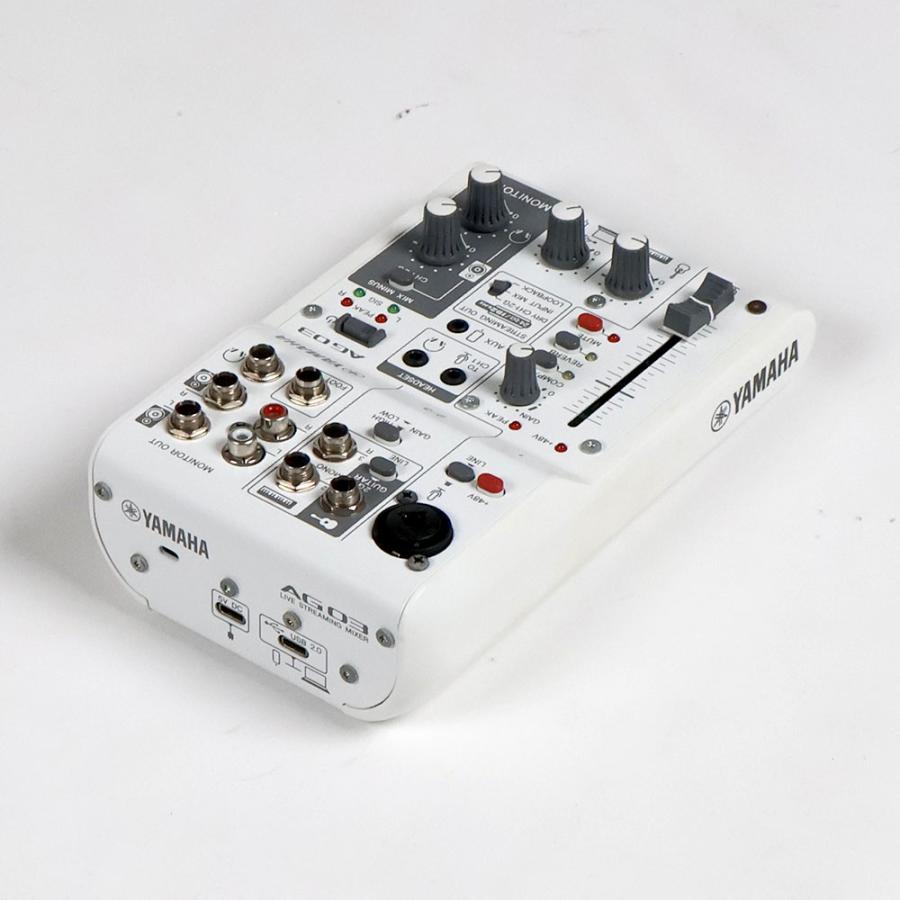 YAMAHA AG03 MK2 ホワイト YAMAHA AG03 MK2 white【公式通販】